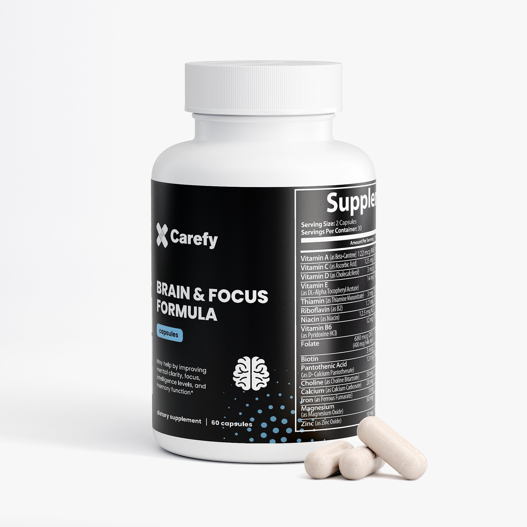 Brain & Focus Formula - Carefy