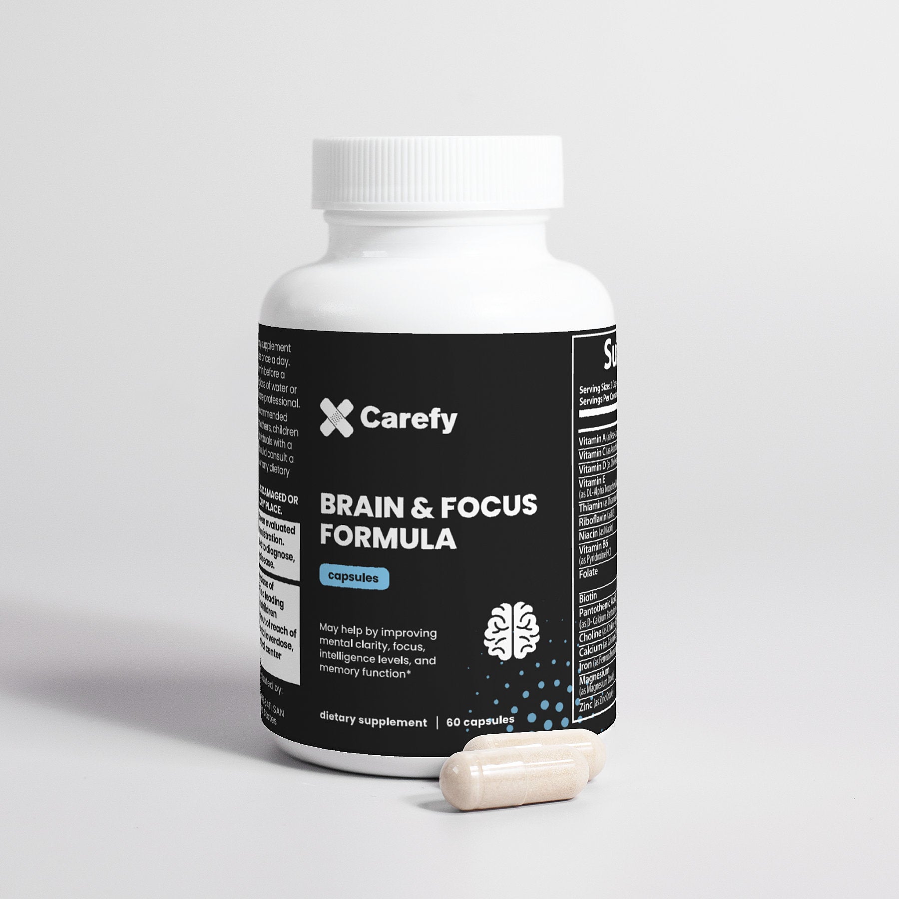 Brain & Focus Formula - Carefy