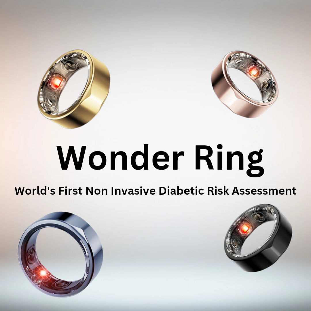 Wonder Ring | World's First Non Invasive Diabetic Risk Assessment (Pre Order) - Carefy