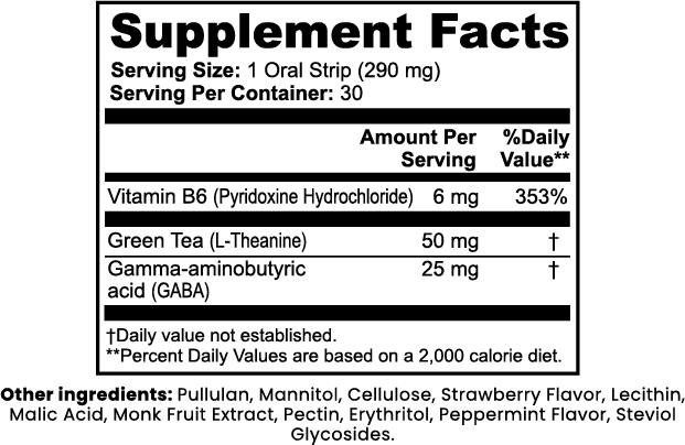 Cognitive Relax Strips - Carefy